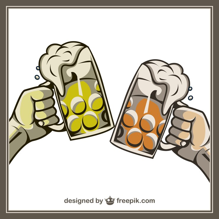 Zdarma Vektor beer jars vector