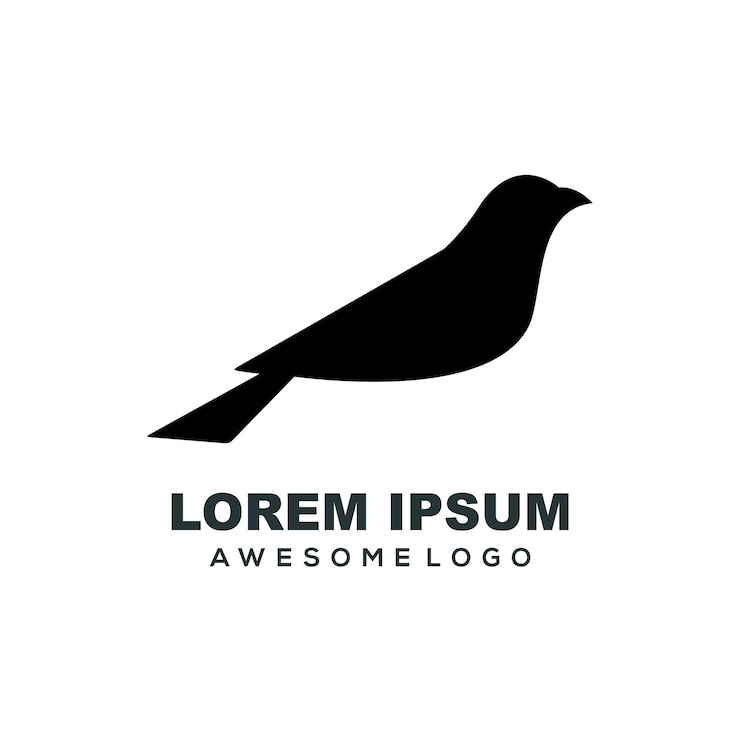 Zdarma Vektor bird silhouette logo