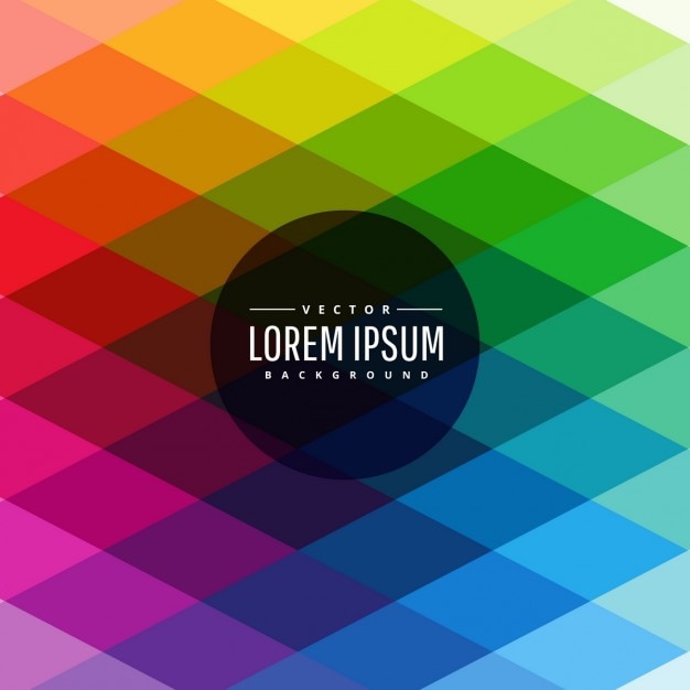 Colorful rhombus background in rhombus shapes
