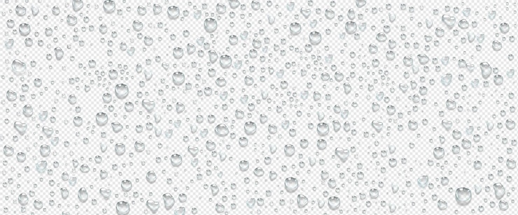 Zdarma Vektor condensation water drops on transparent