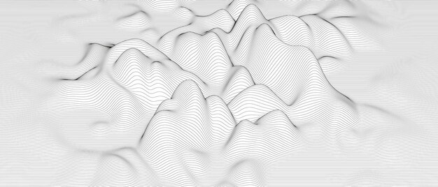 distorted line shapes on a white background.