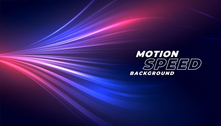 Zdarma Vektor dynamic motion beautiful light trail wallpaper with modern techniques