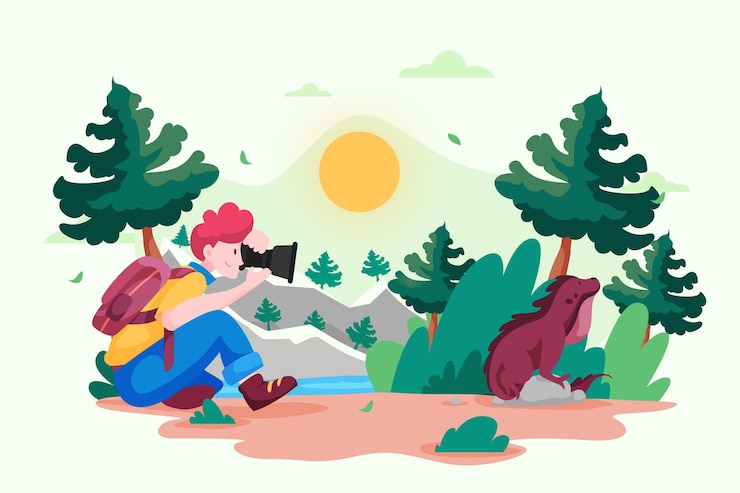 Zdarma Vektor eco tourism concept