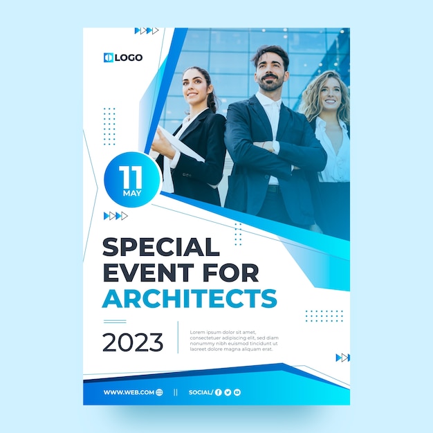 gradient architecture development poster