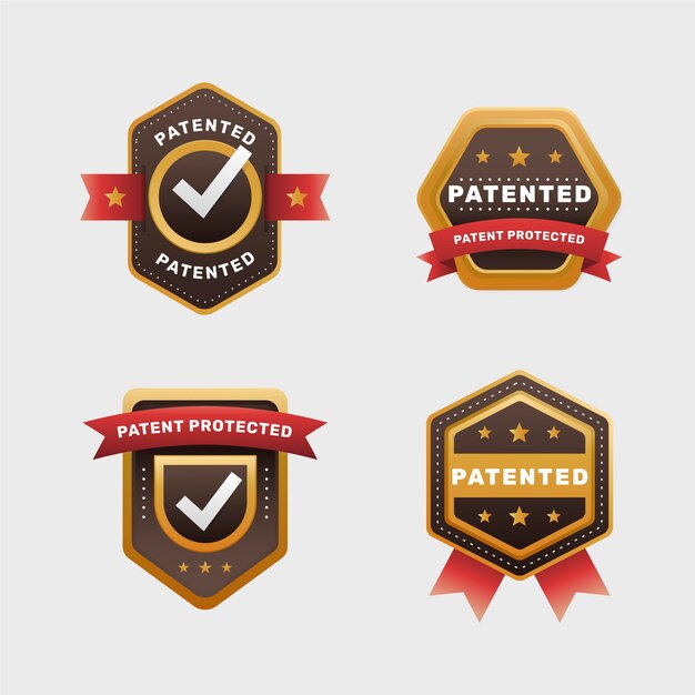 gradient patented label collection