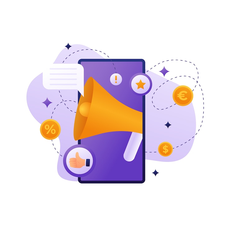 Zdarma Vektor gradientní ilustrace affiliate marketingu