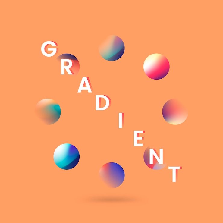 Zdarma Vektor gradientní ilustrace
