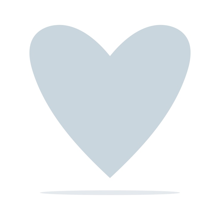 Zdarma Vektor grey colour heart