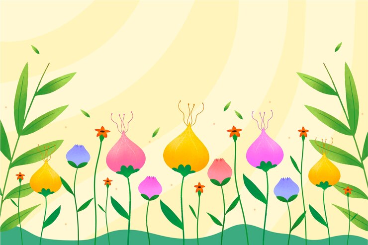 Zdarma Vektor hand drawn floral background