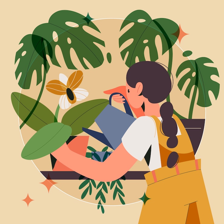 Zdarma Vektor house plants illustration