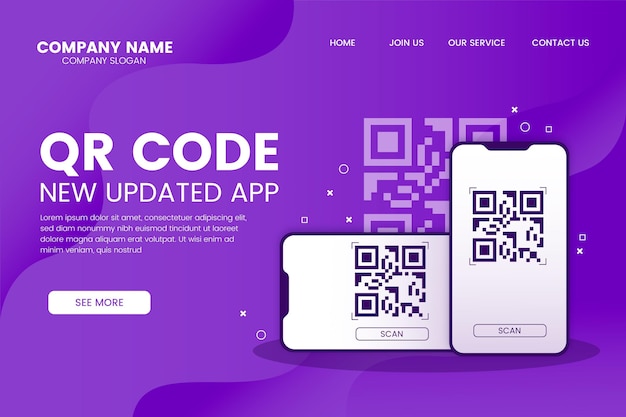 landing page template