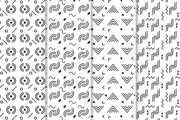 minimal geometric pattern set