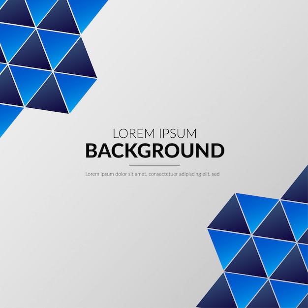 modern polygonal business background