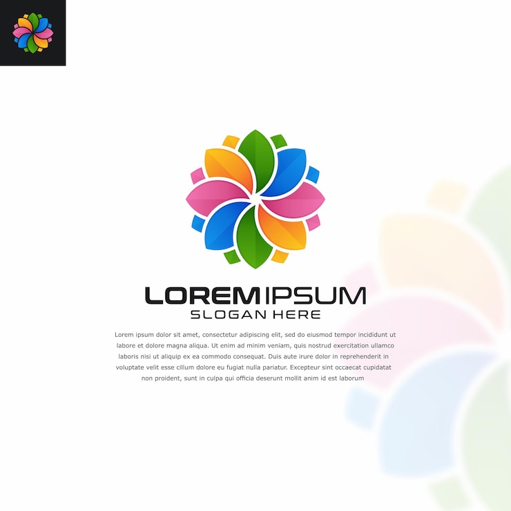 Zdarma Vektor nature logo colorfuel