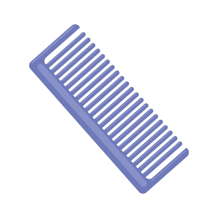 Zdarma Vektor plastic comb beauty icon isolated