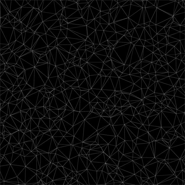 Polygonal black background