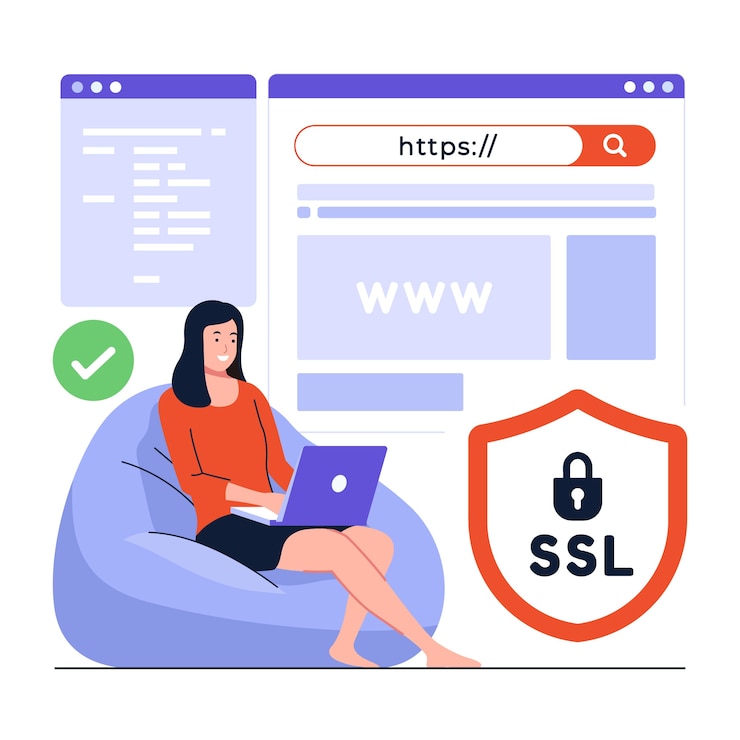 Zdarma Vektor ručně kreslená plochá ilustrace ssl