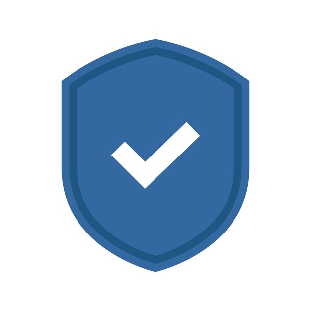 Security Shield With Check Mark