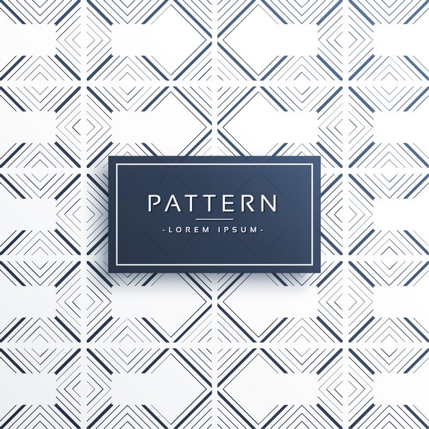 Stylish geometric lines pattern