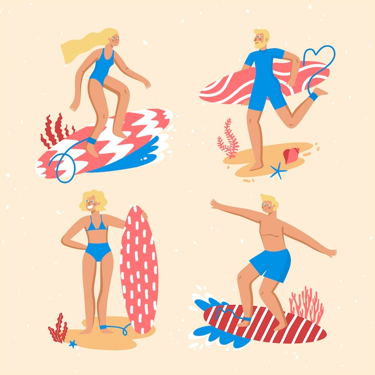 Zdarma Vektor summer sports concept