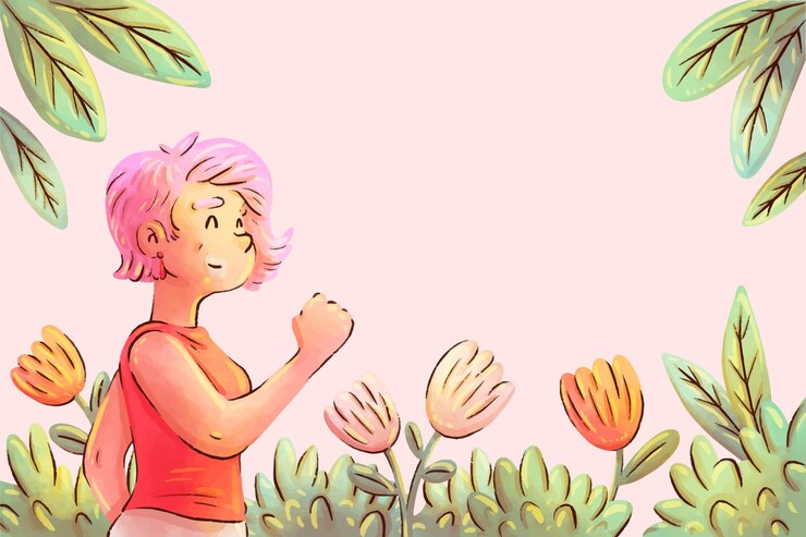 Zdarma Vektor watercolor background for international women's day celebration