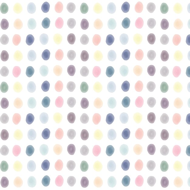 watercolor dotty pattern