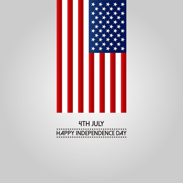 4 de julho feliz dia da independência américa