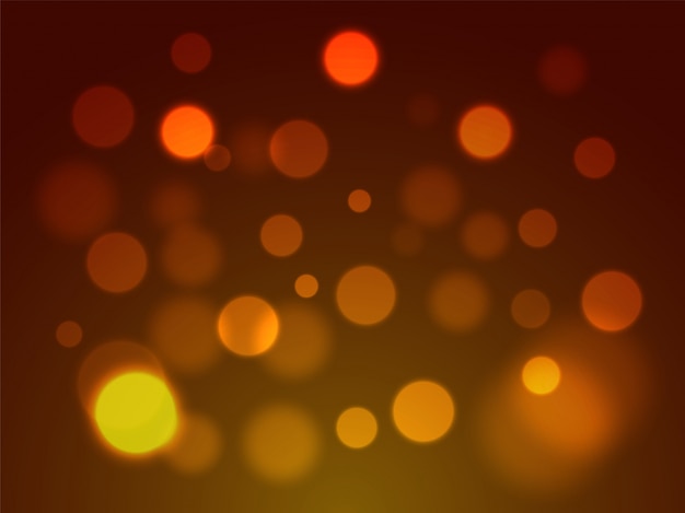 Abstract blur bokeh lights background.