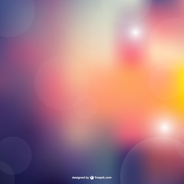 Abstract vector bokeh