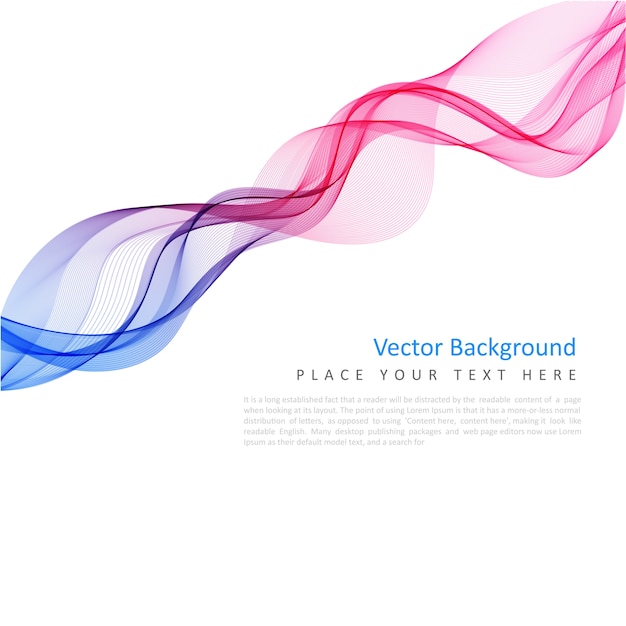 Abstract vector colorful background