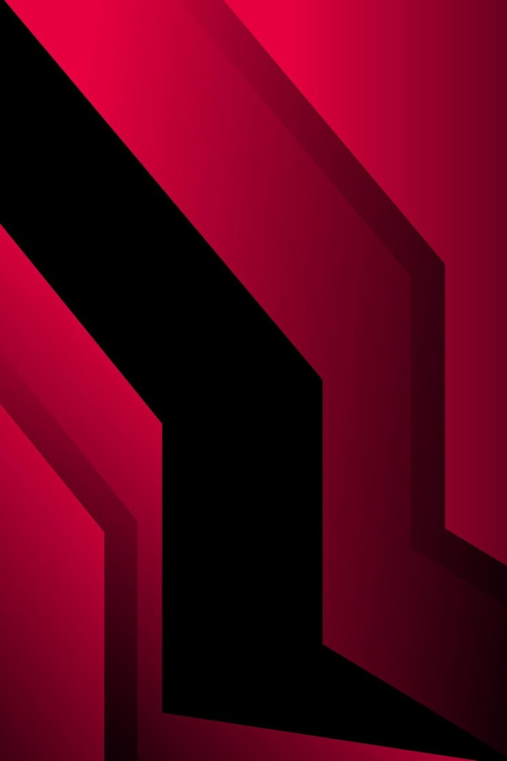 Vetor grátis abstracto fundo geométrico vermelho