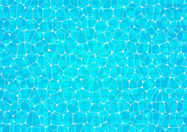 Abstrato com um design de textura de piscina