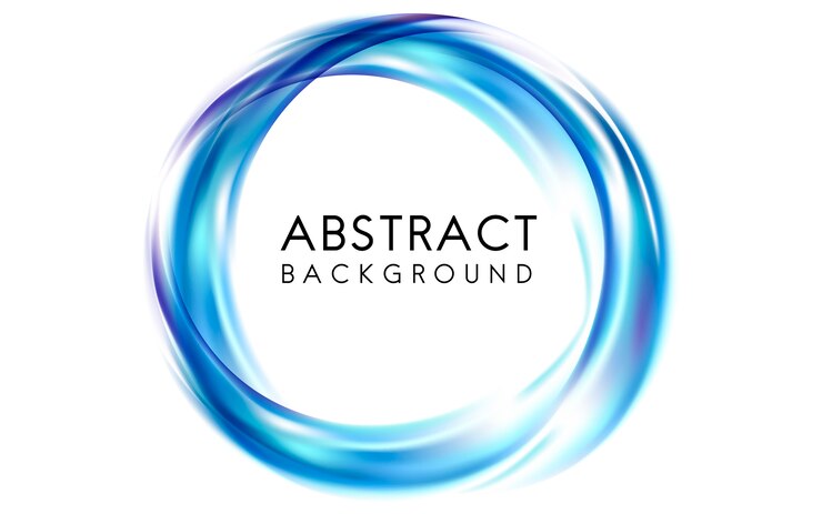 Vetor grátis abstrato design em azul