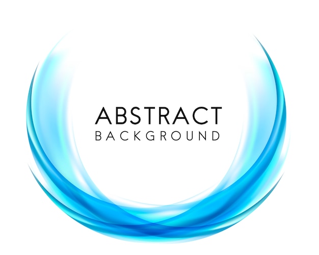 Abstrato design em azul