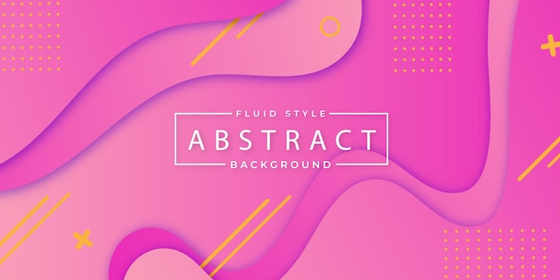 Abstrato efeito fluido neon roxo rosa colorido fundo multiuso banner design