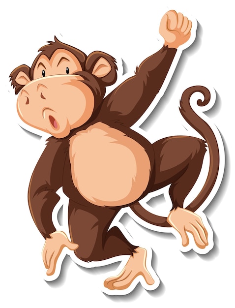 Macaco Desenho Animado Vetor EPS [download] - Designi