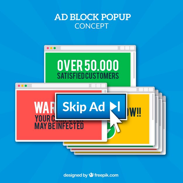 Adicionar bloco pop up conceito com design plano