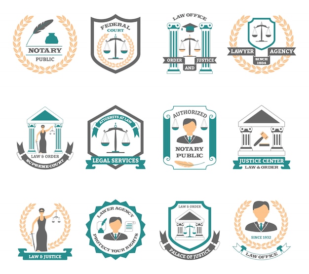 Advogado Logo Set