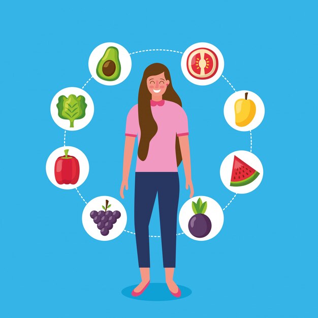 Alimentação saudável para as pessoas
