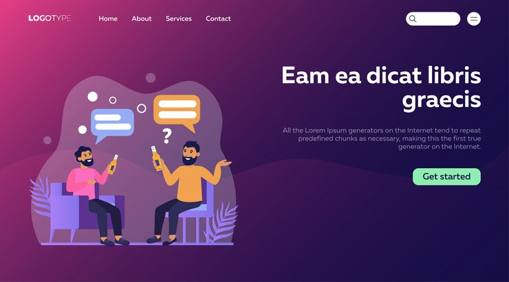 Vetor grátis amigos do sexo masculino bebendo cerveja e conversando em casa
