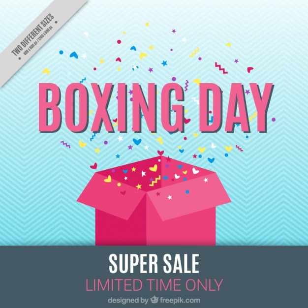 Vetor grátis antecedentes da super boxing day vendas