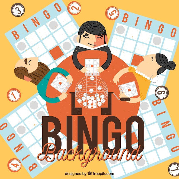 Antecedentes de pessoas que jogam bingo