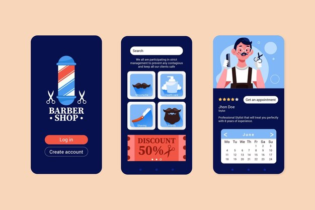 App de reserva de barbearia