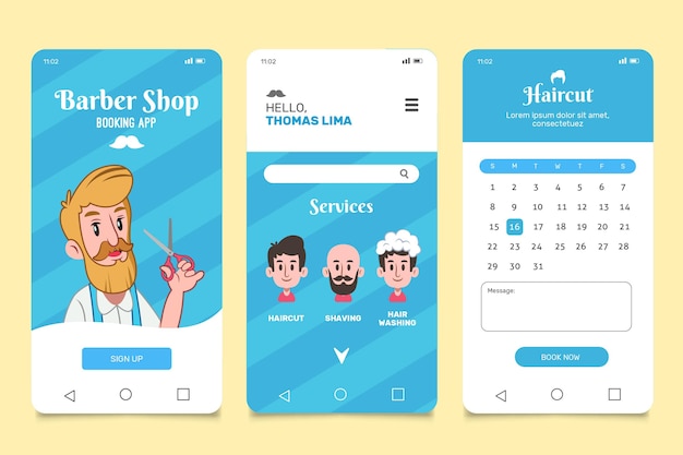 App de reserva de barbearia