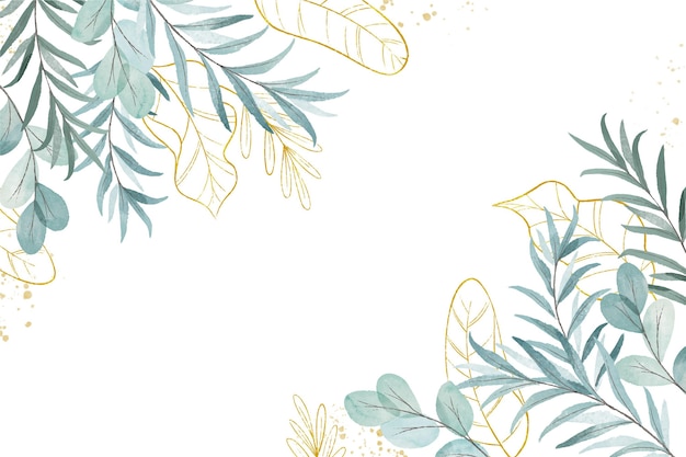 Aquarela criativa deixa o fundo