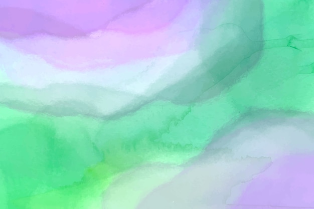 Vetor grátis aquarela fundo roxo e verde