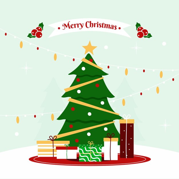 Árvore de Natal vintage