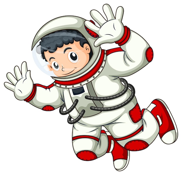 Vetor grátis astronauta