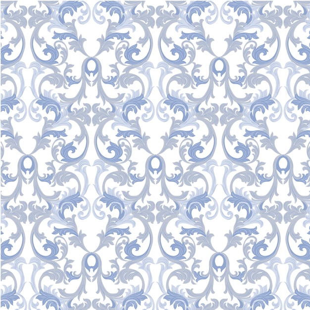 Azul, branca, ornamental, fundo