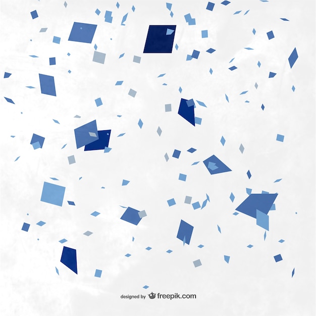 Azul confetti